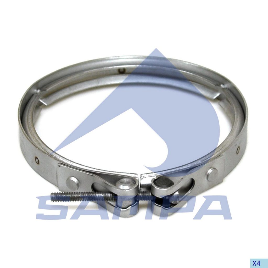 بست اگزوز sampa کد فنی 040.458
