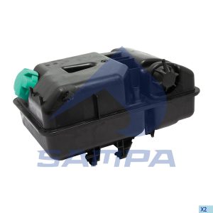 منبع آب رادیاتور داف از برند سامپا با کد فنی 052.400